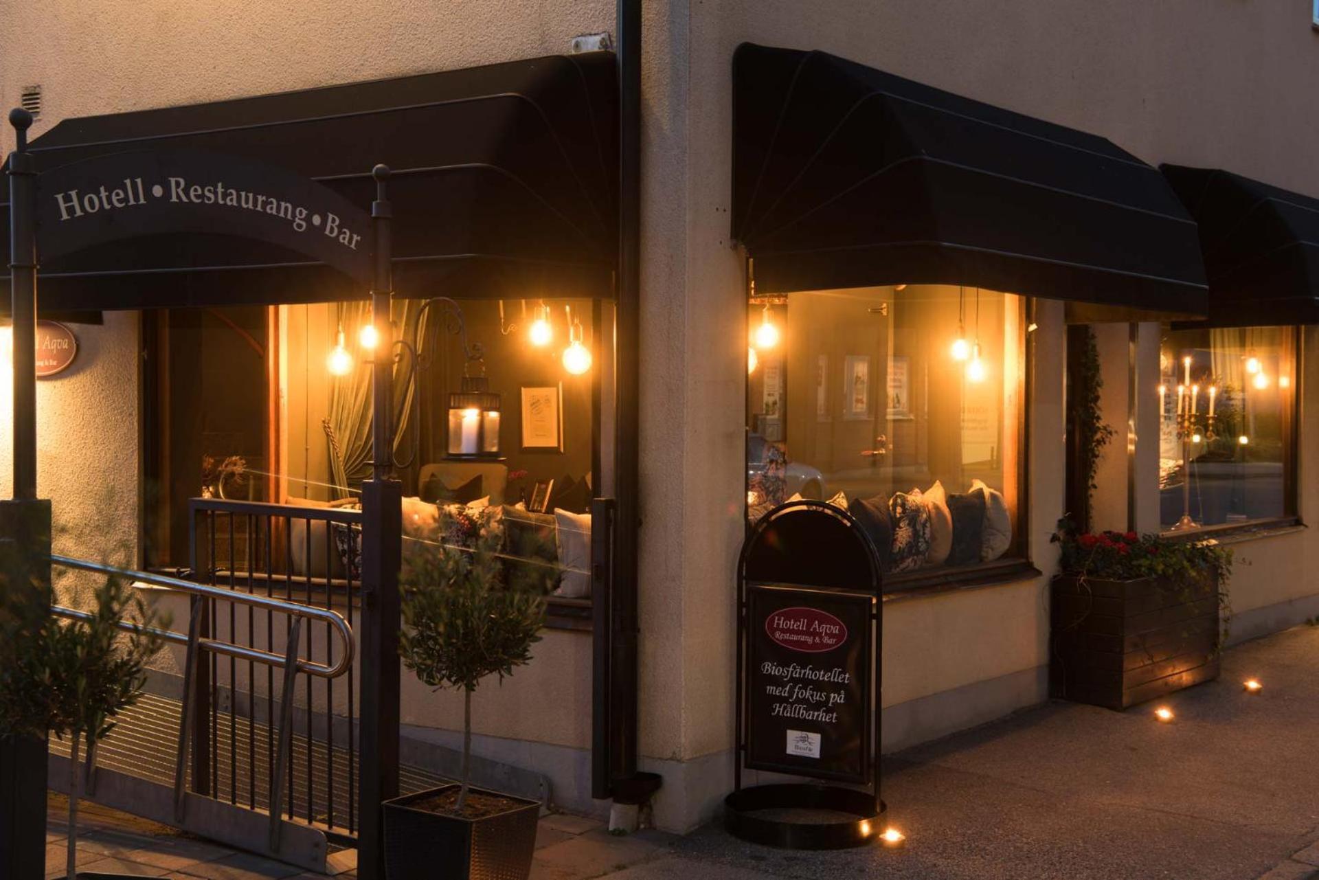 מרייסטד Hotell Aqva Restaurang & Bar Ett Biosfaerhotell Med Fokus Pa Hallbarhet מראה חיצוני תמונה