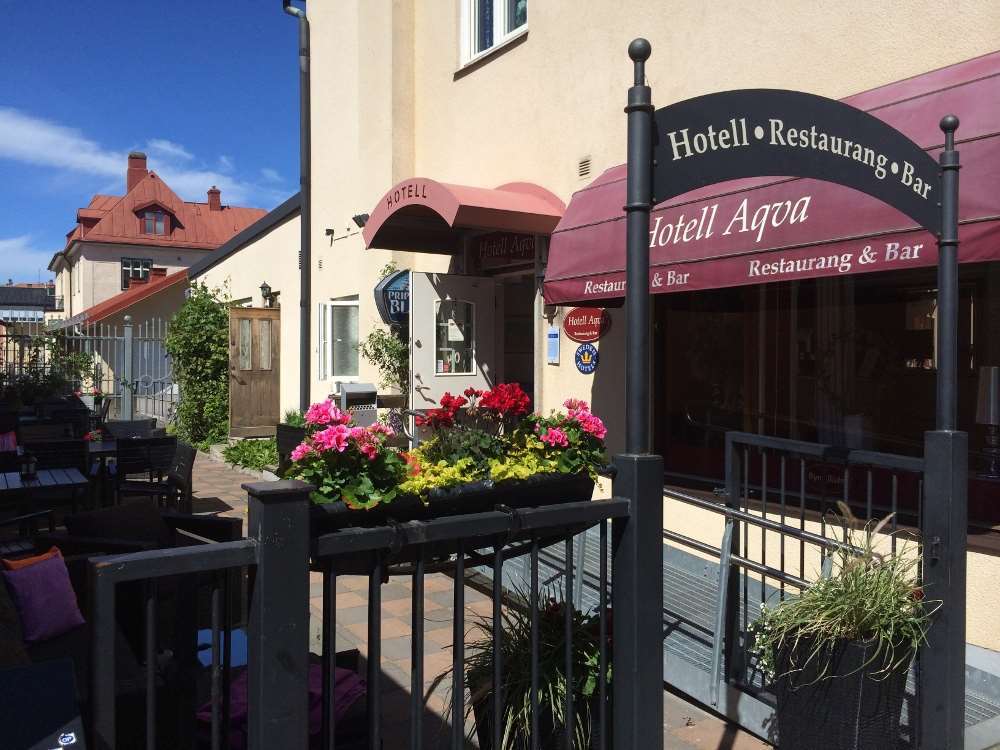 מרייסטד Hotell Aqva Restaurang & Bar Ett Biosfaerhotell Med Fokus Pa Hallbarhet מראה חיצוני תמונה